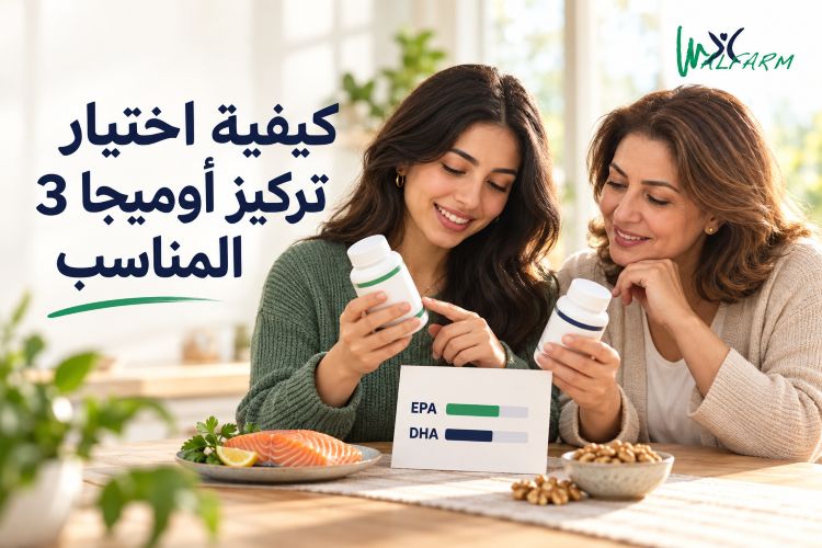 كيفية اختيار تركيز أوميجا 3 المناسب